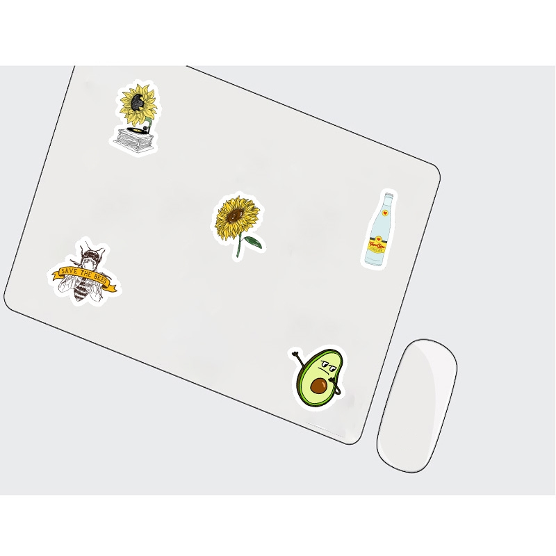 【New arrival】50Pcs/pack VSCO Vinyl Stickers Girl Essential Stuff for Water Bottles Stickers Suitable for Laptop Photo Luggage Trendy Stickers. 