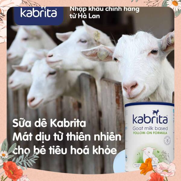 [Date 2025] Sữa dê Kabrita Số 2 800g (1-2 tuổi)