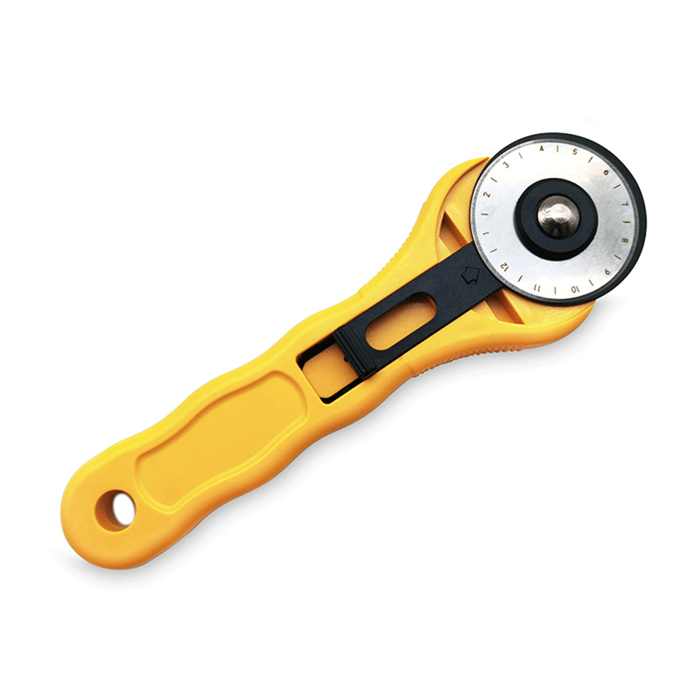 Roller Wheel Cloth Cutter Fabric Tools Stainless Steel Rotary Cutter ...