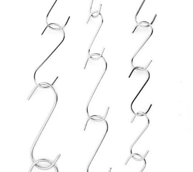 SET 20 Móc treo đồ inox , móc chữ S nhiều cỡ lựa chọn