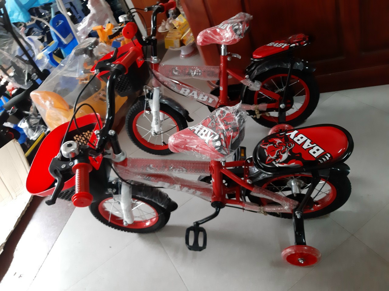 XE ĐẠP TRẺ EM CỠ 12 INH (3-5 TUỔI)