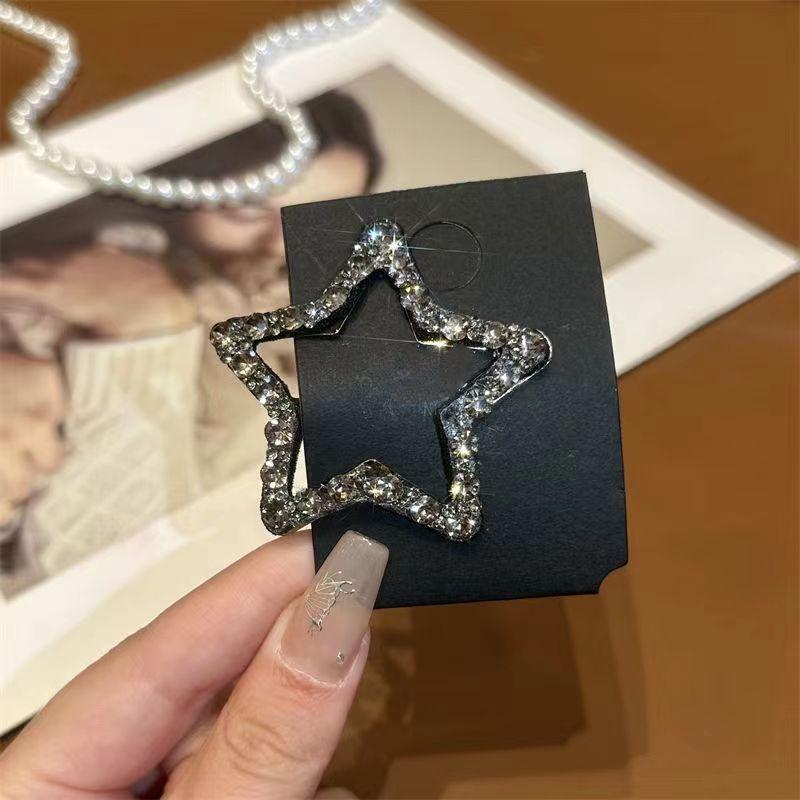 Women's Star Hair Clips, Hollow, Broken Hair Clips, BB Hair Clips, Bangs Clips