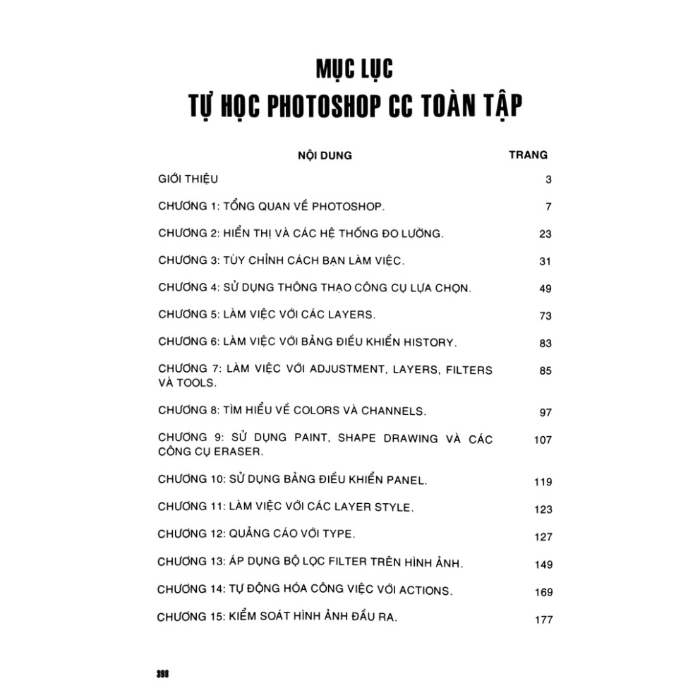 Tự Học Photoshop CC Toàn Tập ( STK )