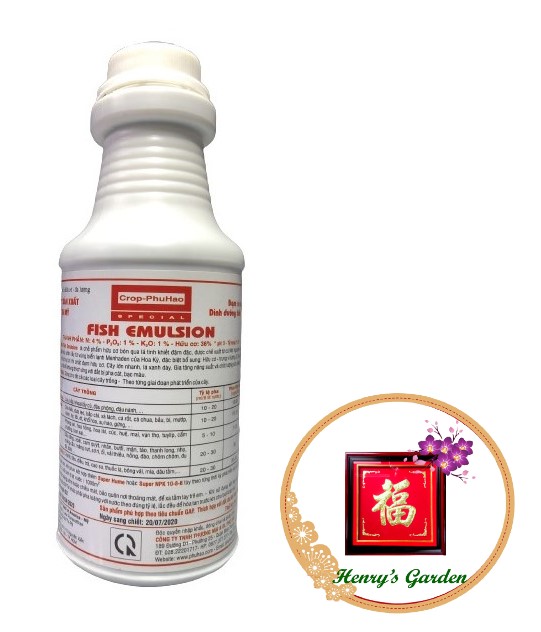 Phân Cá Phú Hào - Fish Emulsion USA - #193A# 250ml