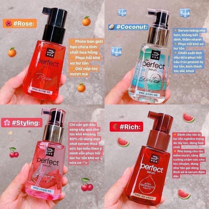 Tinh chất dưỡng tóc phục hồi Missen mẫu mới 80ml