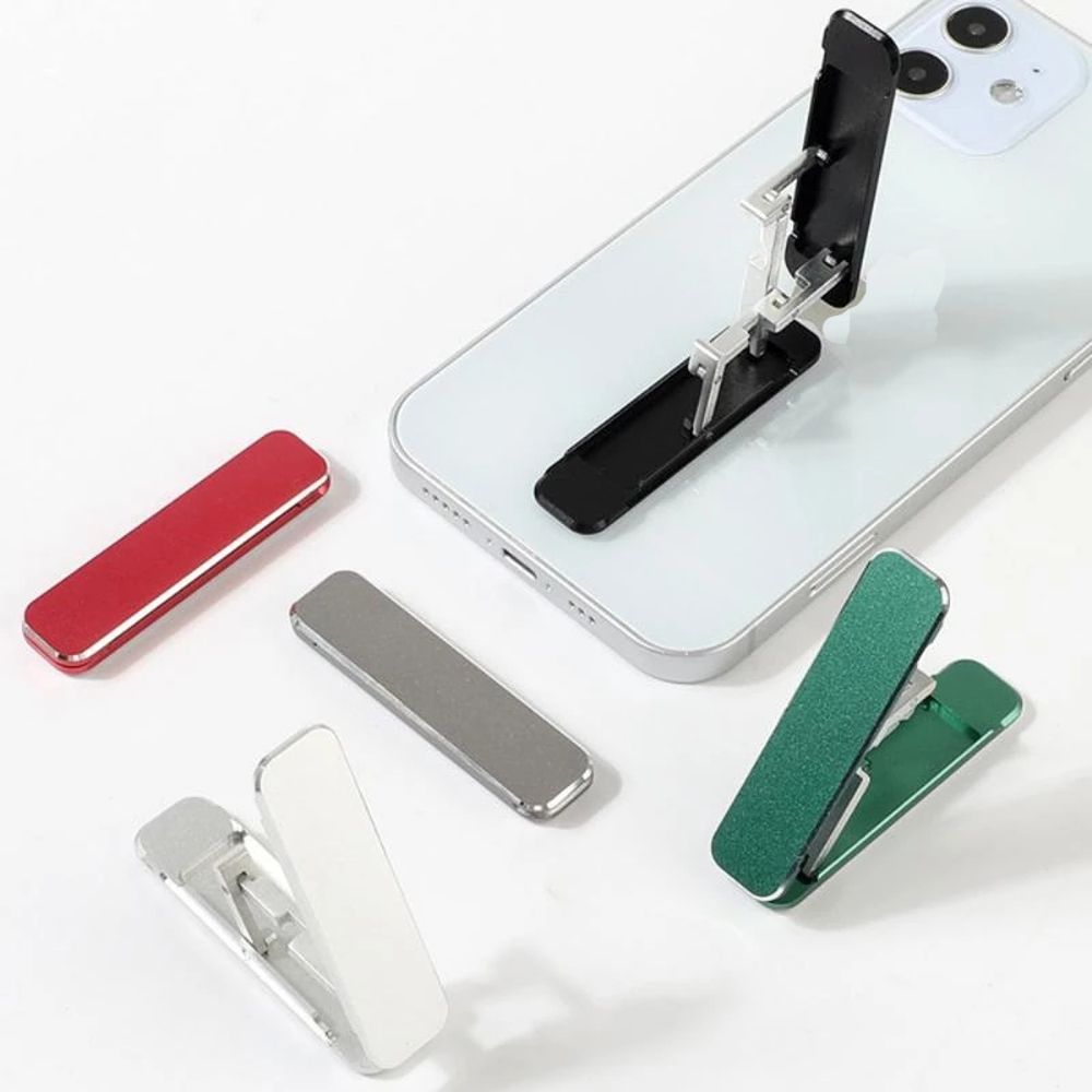 CHENG Creativity Mini Multifunctional Mobile Phone Cradle Mobile Phone Accessories Desk Bracket Folding Mobile Phone Stand Mobile Phone Holders Invisible Folding Mobile Phone Stand
