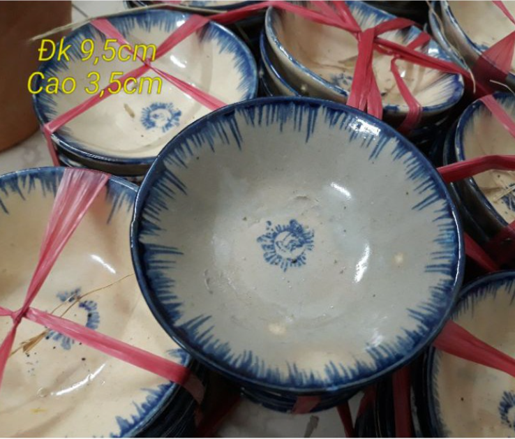 Chén bánh bèo phếch xanh Nam bộ
