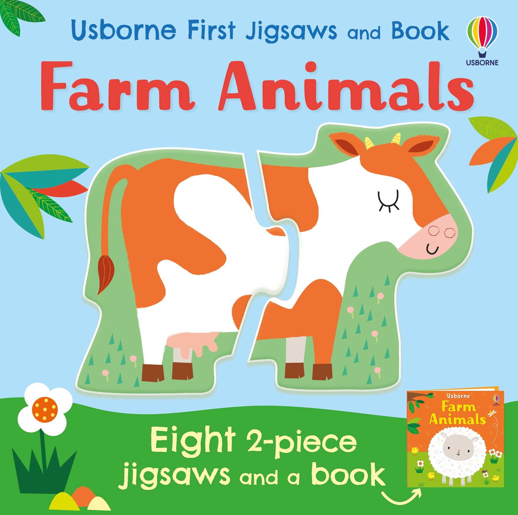 Sách Ngoại Văn - Fahasa - Usborne First Jigsaws: Farm Animals
