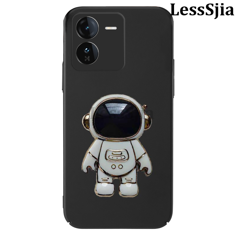 Phone%20Cases%20For%20VIVO%20IQOO%20Z9%205G%20Back%20Case%20Astronaut%20Bracket%20Smooth%20Soft%20Silicone%20Anti%20Collision%20For%20IQOO%20Z9%20Phone%20Casing%20-%20Image%208