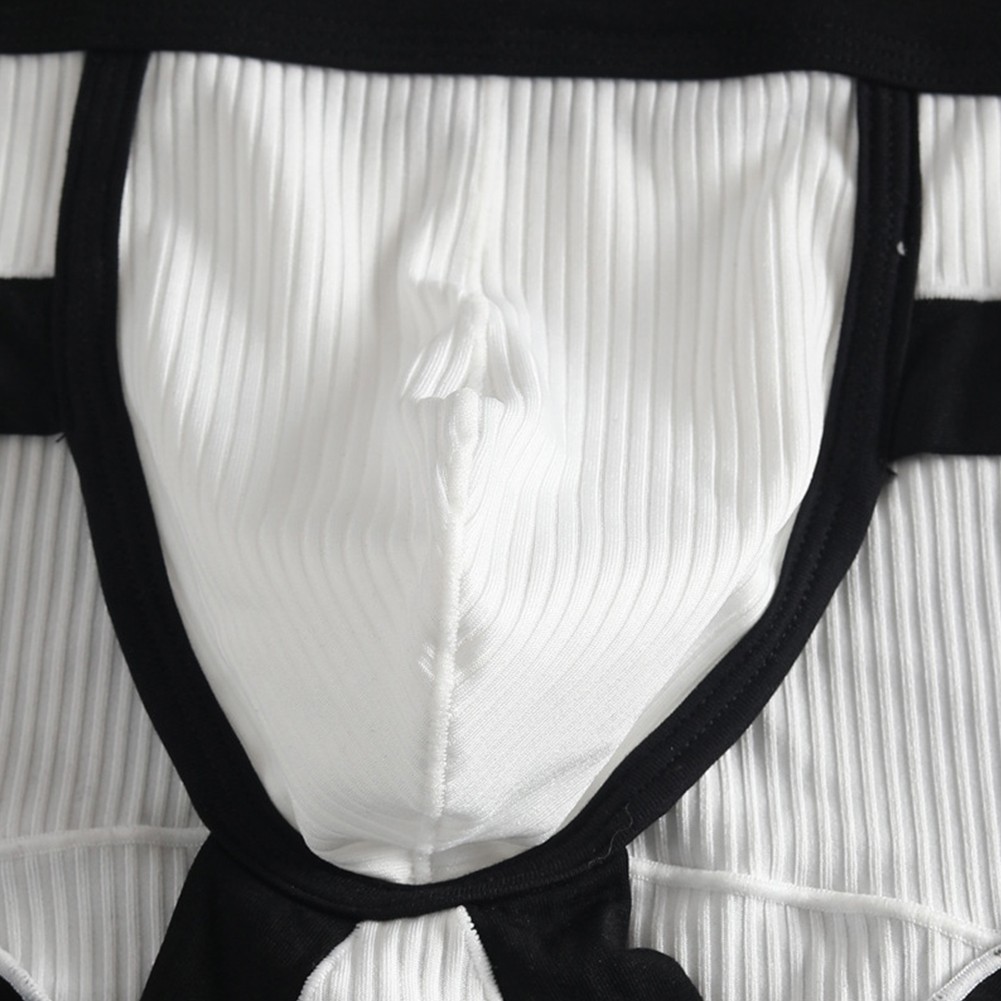 【MOMLOVE】 Men Underwear Briefs Soft Stretchy Trunks Underpants Bikini Bulge Pouch