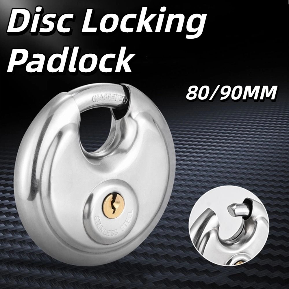 Durable%20Stainless%20Steel%20Disc%20Locking%20Padlock%20with%202%20Keys%2080/90mm%20Round%20Disc%20Lock%20Compact%20Rust%20Resistant%20Lock%20Cabinets%20-%20Image%202