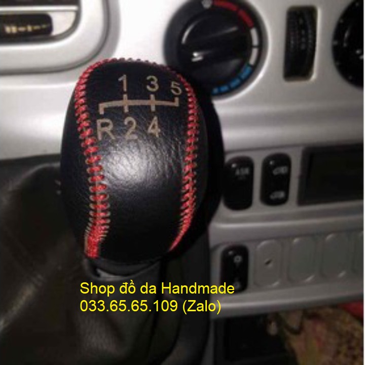 Bọc da cần số xe Mercedes Sprinter, mec 16 chỗ