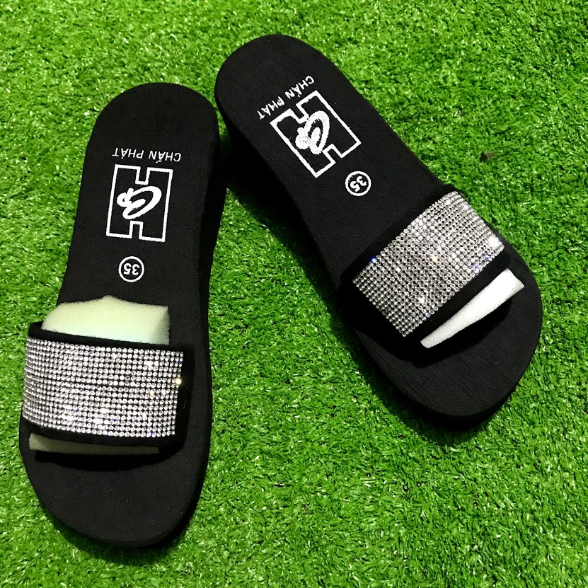 [HCM]Dép xốp quai ngang cao 5p, 7p MSG14