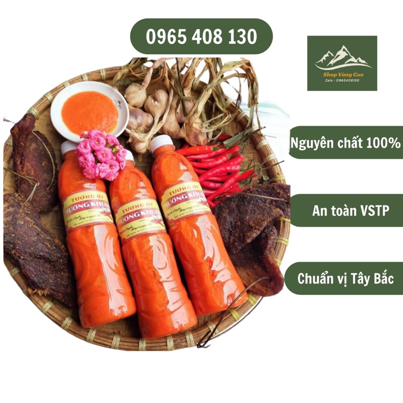 [Freeship] Tương Ớt Mường Khương Siêu Cay ( Đặc Sản Tây Bắc )