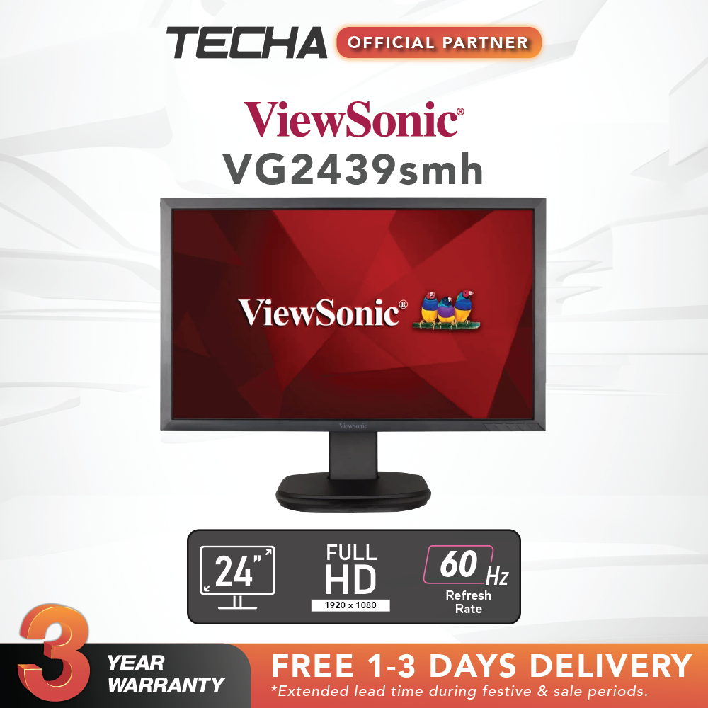 Comparer les prix : ViewSonic VG2439smh Ecran PC 24 1920 x 1080 5 ms