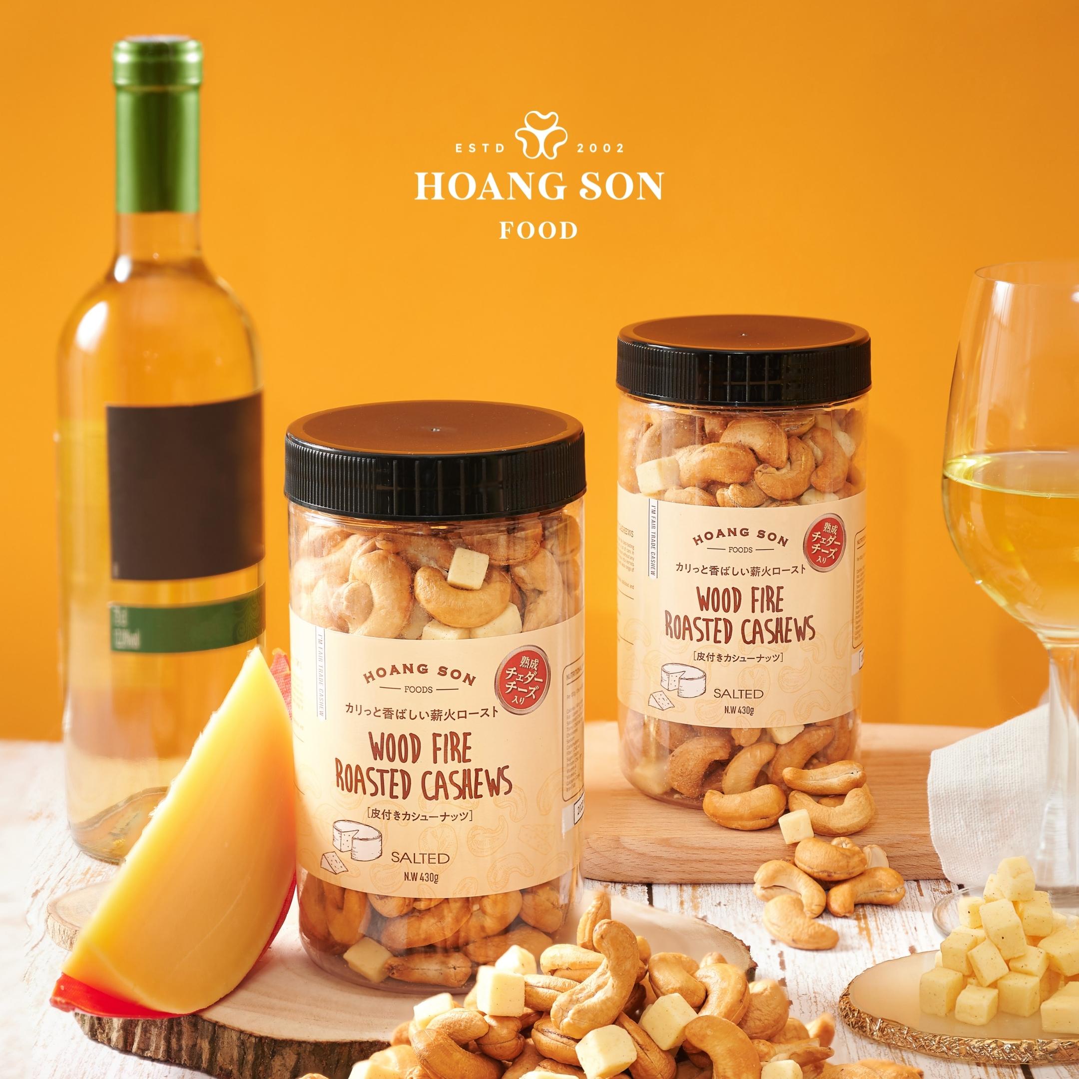 Hạt điều phô mai sấy (500g)_Hoang Son Food_Điều Bình Phước xuất khẩu