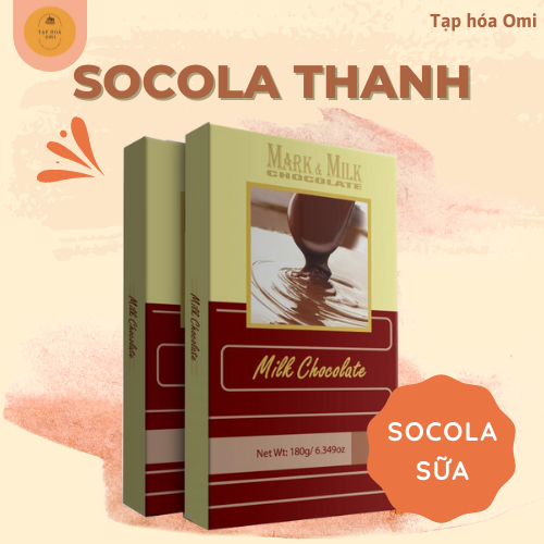Socola sữa Mark&Milk thanh 50g