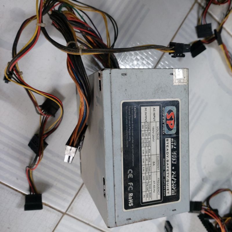 Nguồn SP 700W cũ hoạt động tốt (Bảo hành 7 tháng)