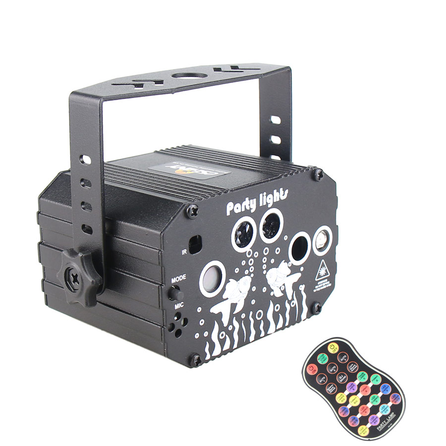 ESHINY Máy Chiếu Laser Màu Xanh Lá Cây Màu Đỏ Tia Cực Quang 60 Mẫu Đèn DJ Vũ Trường Đèn LED RGB Tiệc Tùng Từ Xa Quán Bar Khiêu Vũ KTV Phòng Sinh Nhật Đèn Hiệu Ứng Ánh Sáng Sân Khấu USB F5