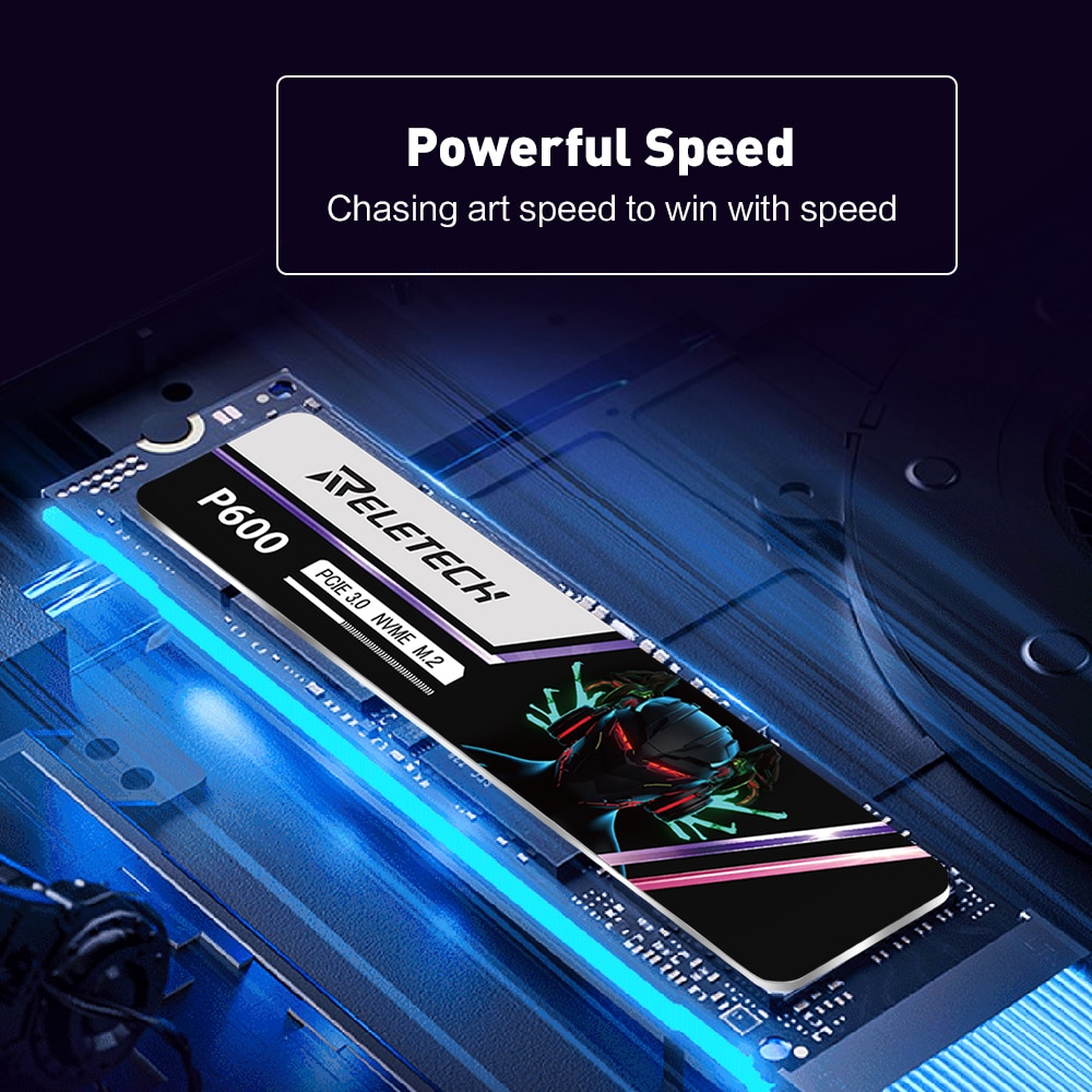 Reletech M2 Ssd Nvme 1Tb 500G SSD M.2 2280 Pcie SSD Internal Solid State Drive Disk Laptop Noteboook Desktop