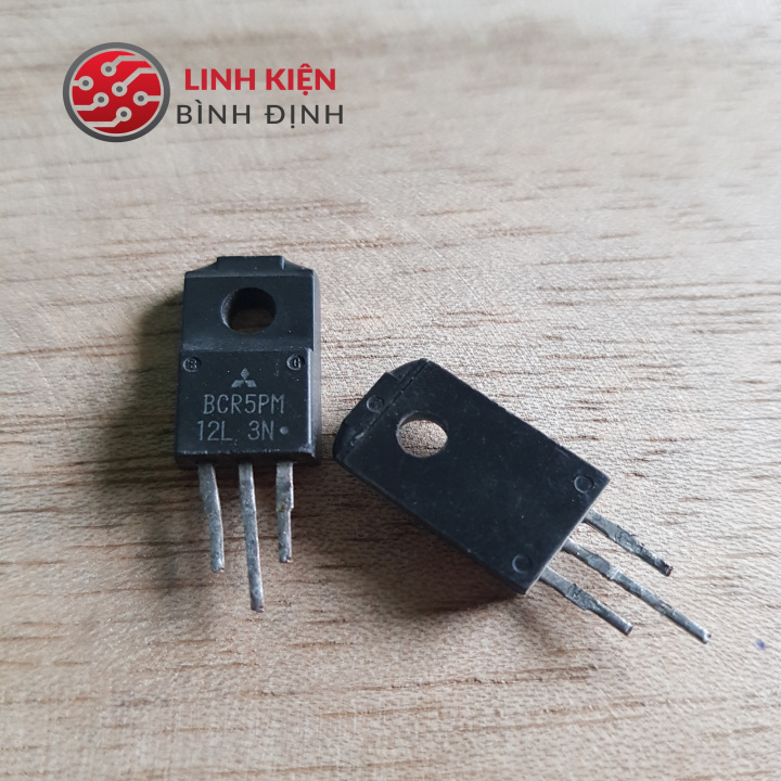 Bộ 5 Triac BCR5PM (5A-600V) hàng tháo máy