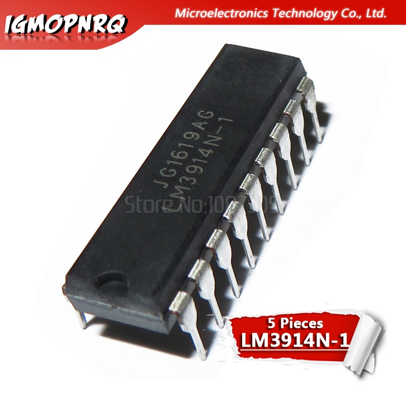 5pcs lm3914n-1 lm3915n-1 lm3916n-1 dip lm3914n lm3915n lm3916 drive chip integrated circuit