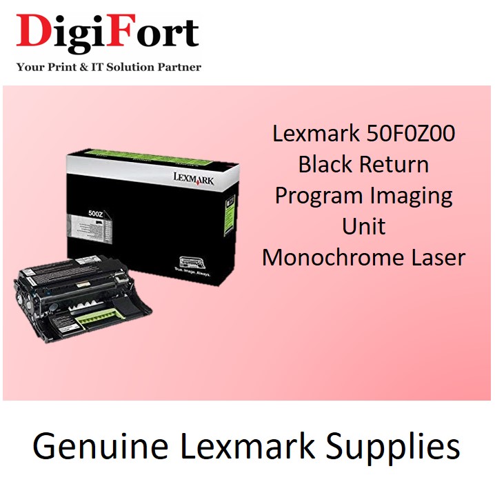 lexmark return program imaging unit 500z