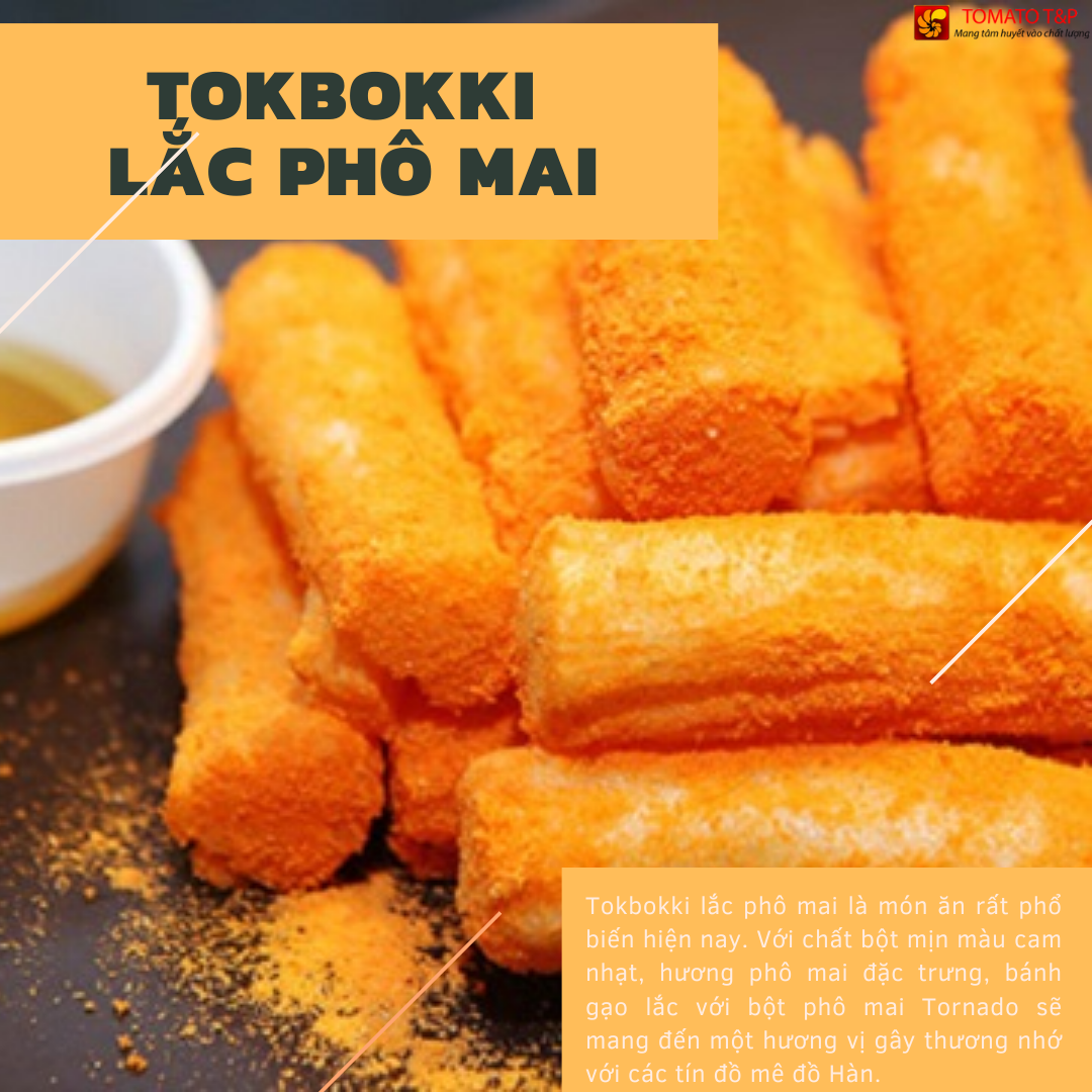 Bột phô mai Tornado vị cay gói 1kg