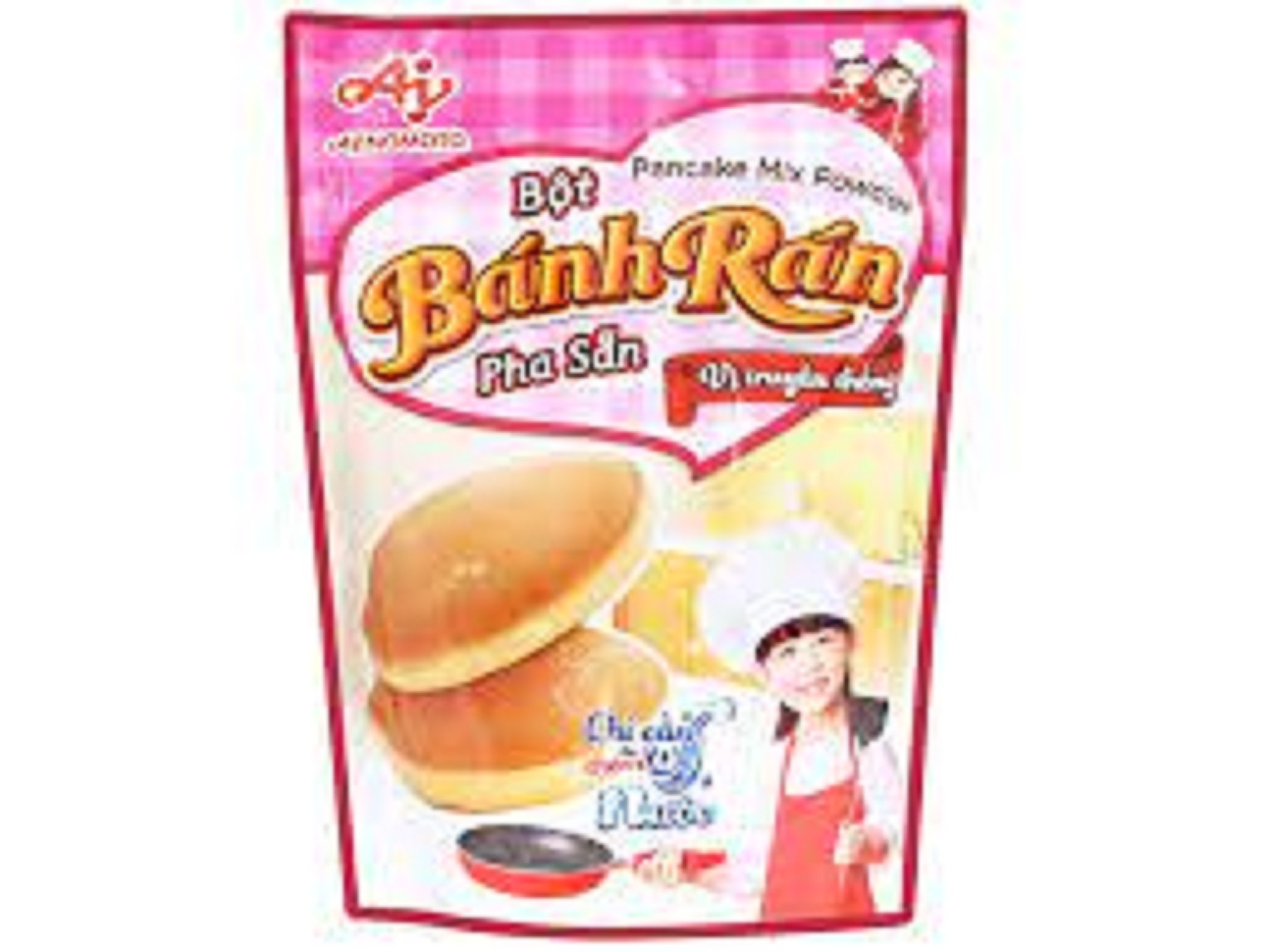Bột bánh rán pha sẵn ajinomoto 200g - doraemon vị truyền thống