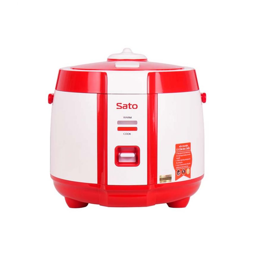 Nồi cơm điện quai xách 1.8L Sato 18F041