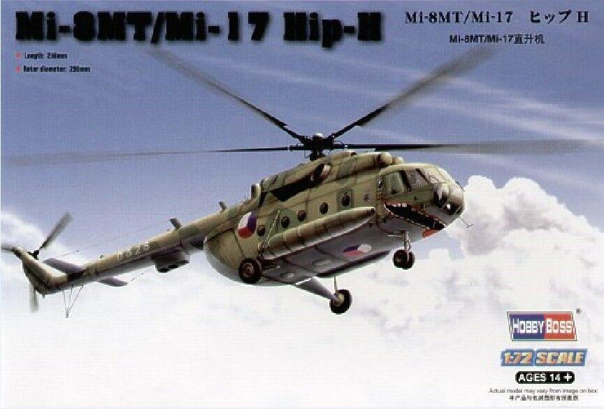 {：“——》 hoyboss model 87208 1/72 scale mi-8mt/mi-17 hip-h model kit