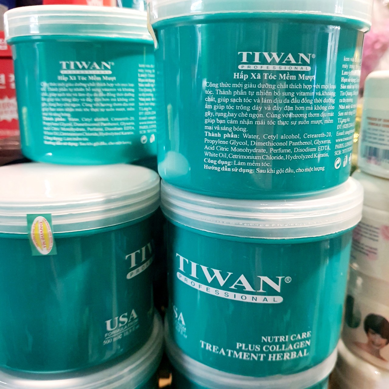 Dầu hấp , dầu xả 500ml tiwan , mềm mượt tóc , giảm khô chẻ ngọn ...