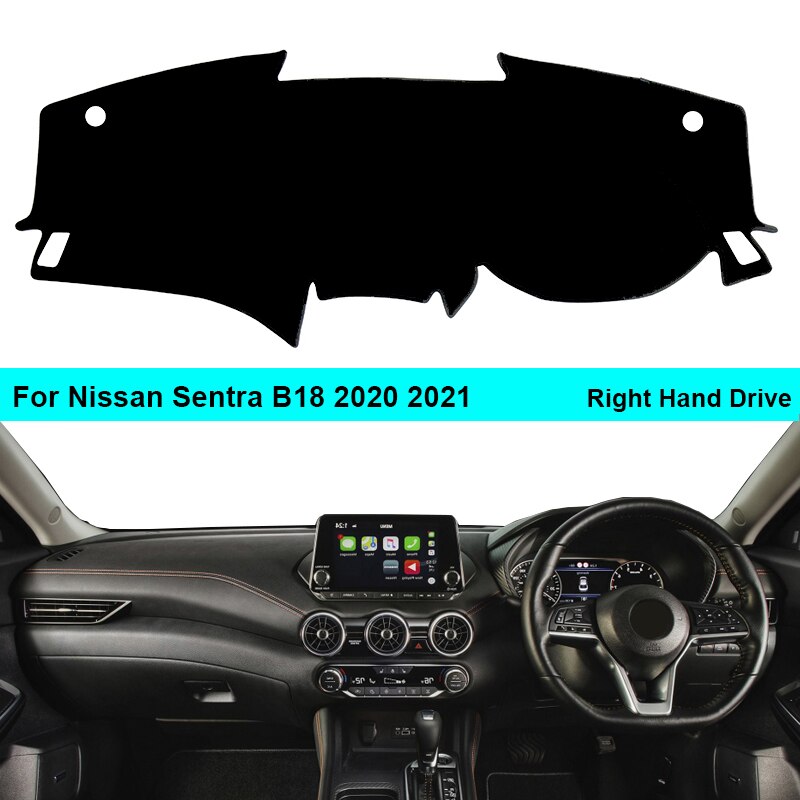 Car Inner Dashboard Cover Dash Mat Carpet For Nissan Sentra B18 2020 2021  Sun Shade Anti-Sun 2020 2019 2018 2017 Pad Cushion Lazada PH