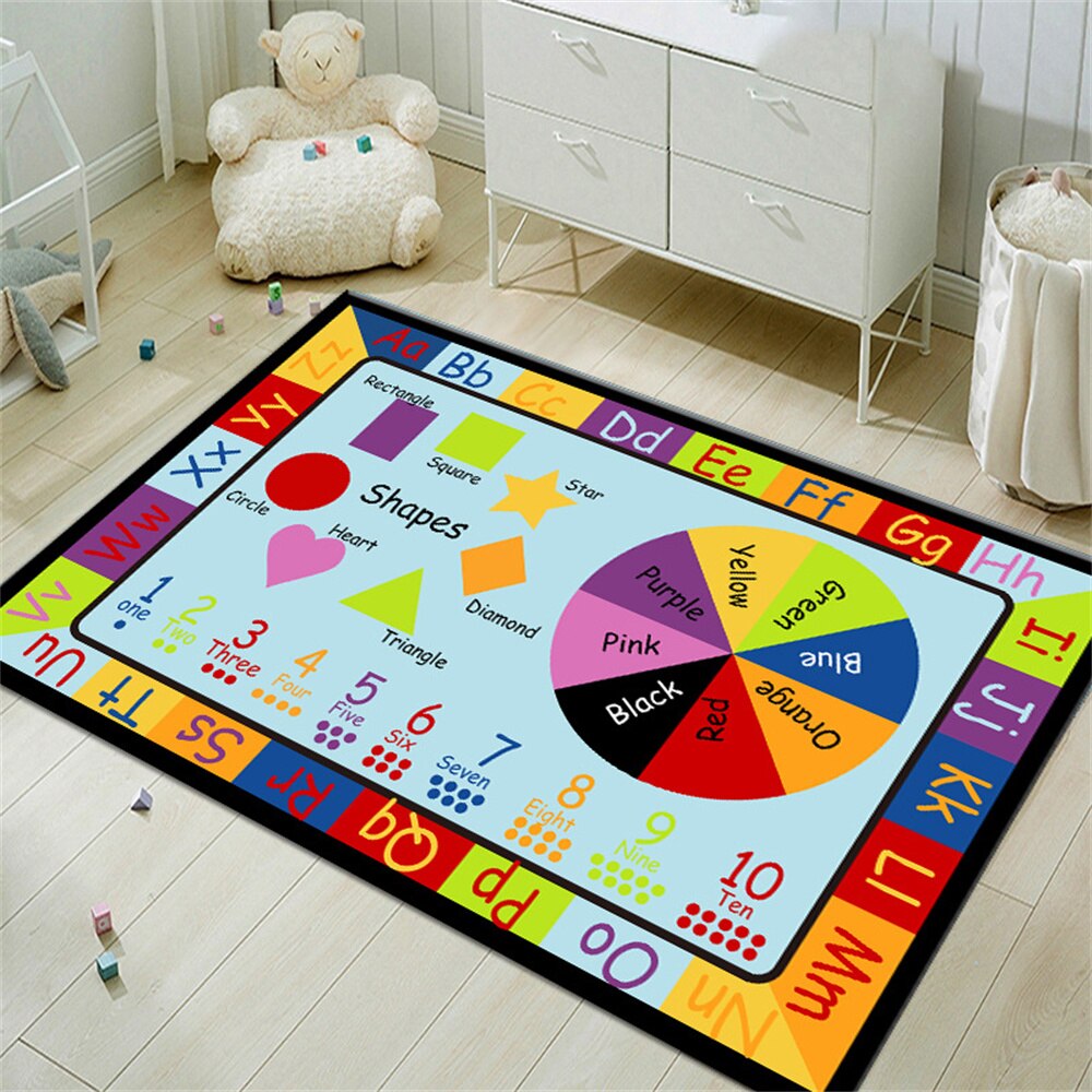 Children's Hopscotch Floor Mat 3D Kids Floor Mat Kindergarten Center