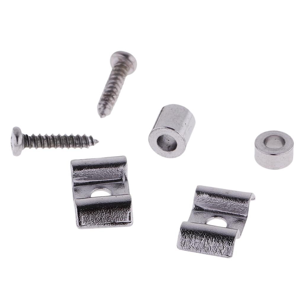 CCcool 2X Guitar Con lăn dây cây lưu giữ hướng dẫn với ốc vít