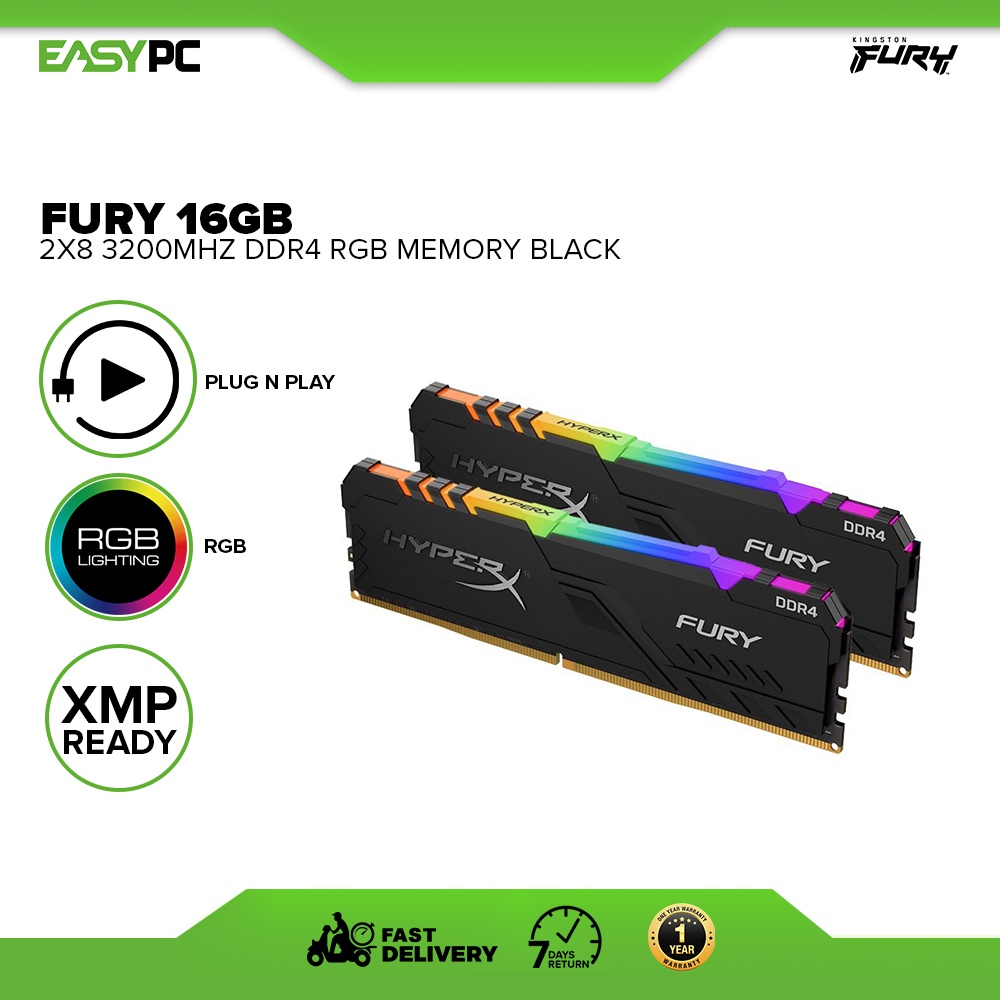 Hyperx fury discount 16gb ddr4 3200mhz