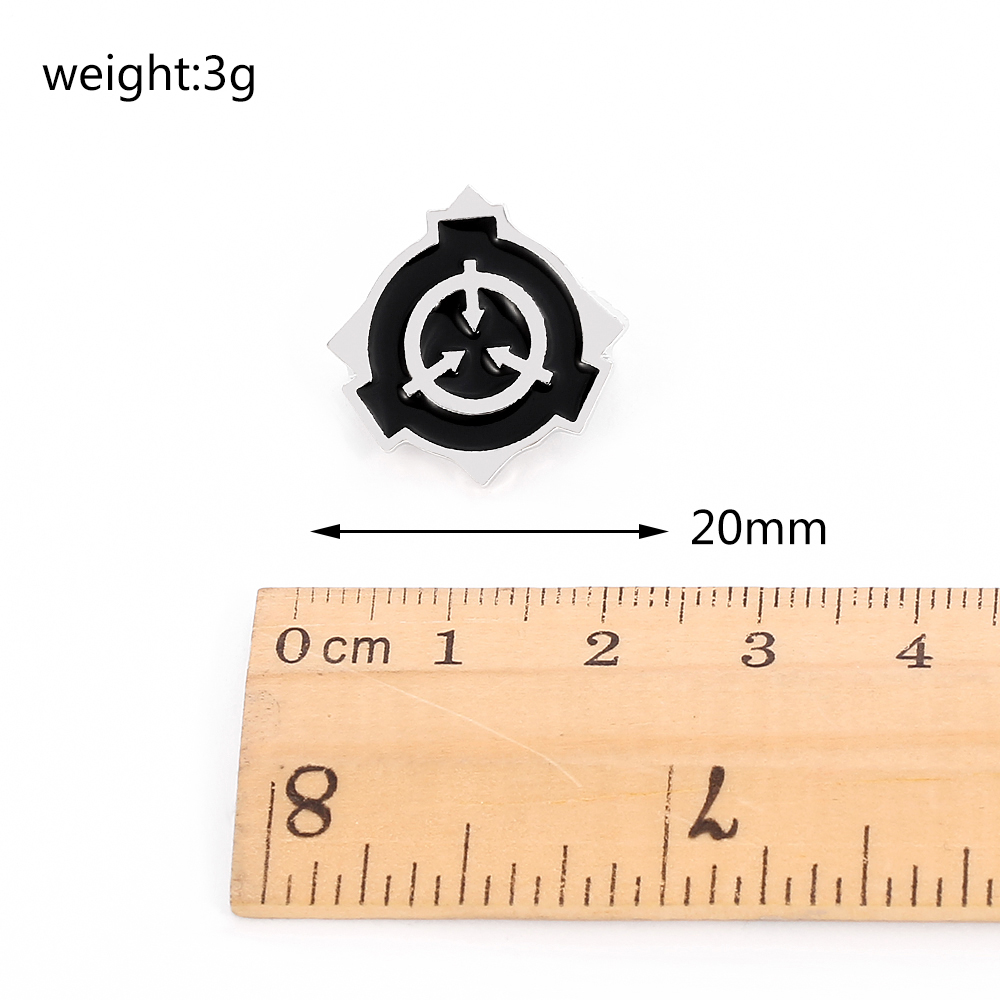 【Parchment & Lace】Newest Secret Laboratory SCP Foundation Badge Pins ...
