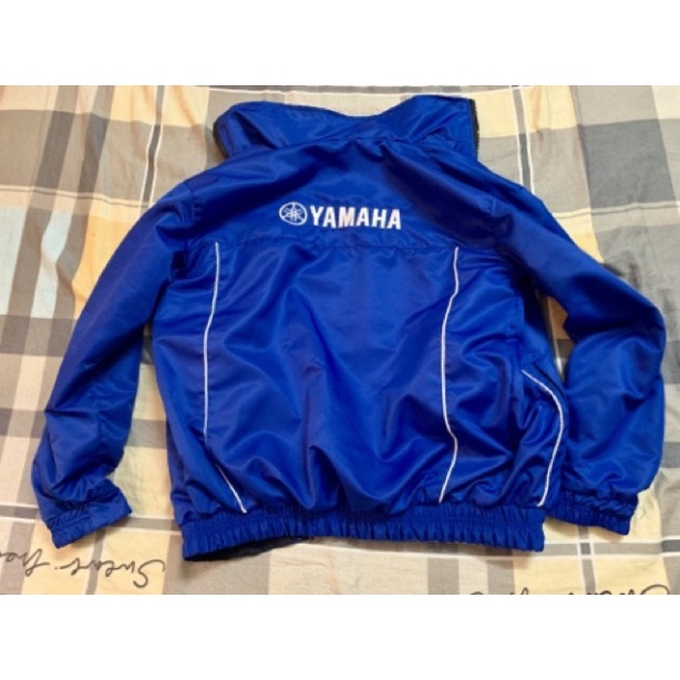 Áo gió Yamaha 2 mặt xanh đen cao cấp