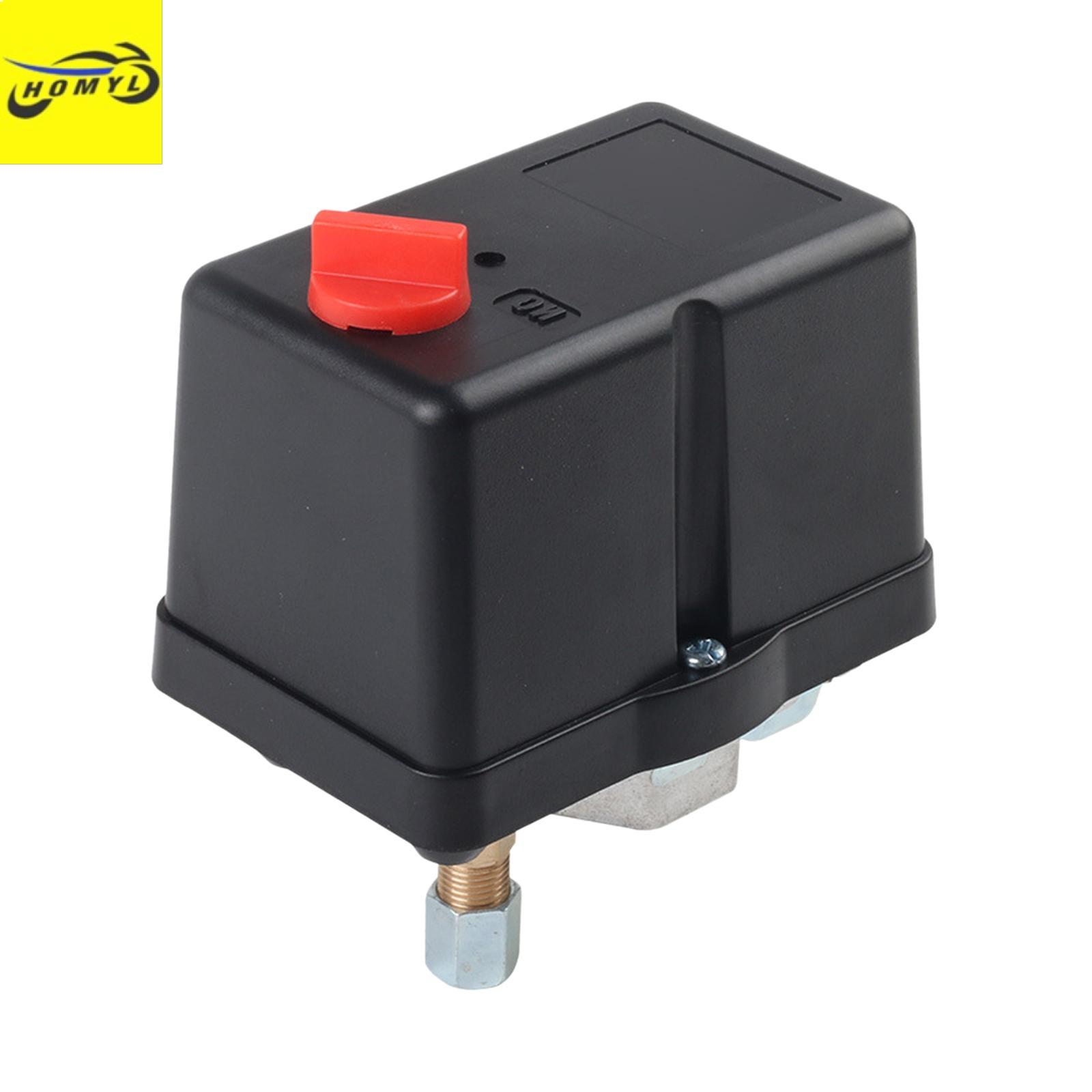 Homyl Pneumatic Air Compressor Pressure Switch Easy to Install Single Hole