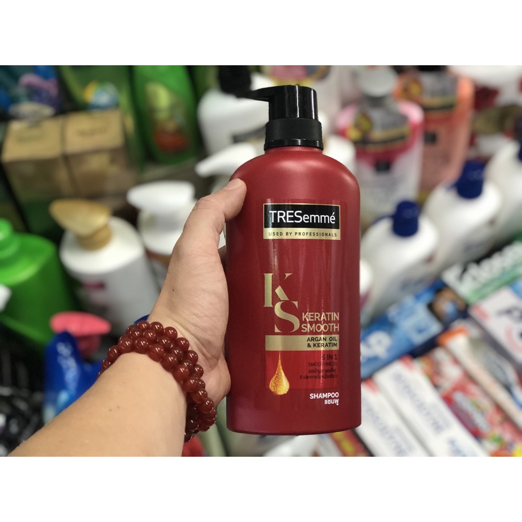 Dầu gội TRESemmé đỏ thái lan 450ml F1