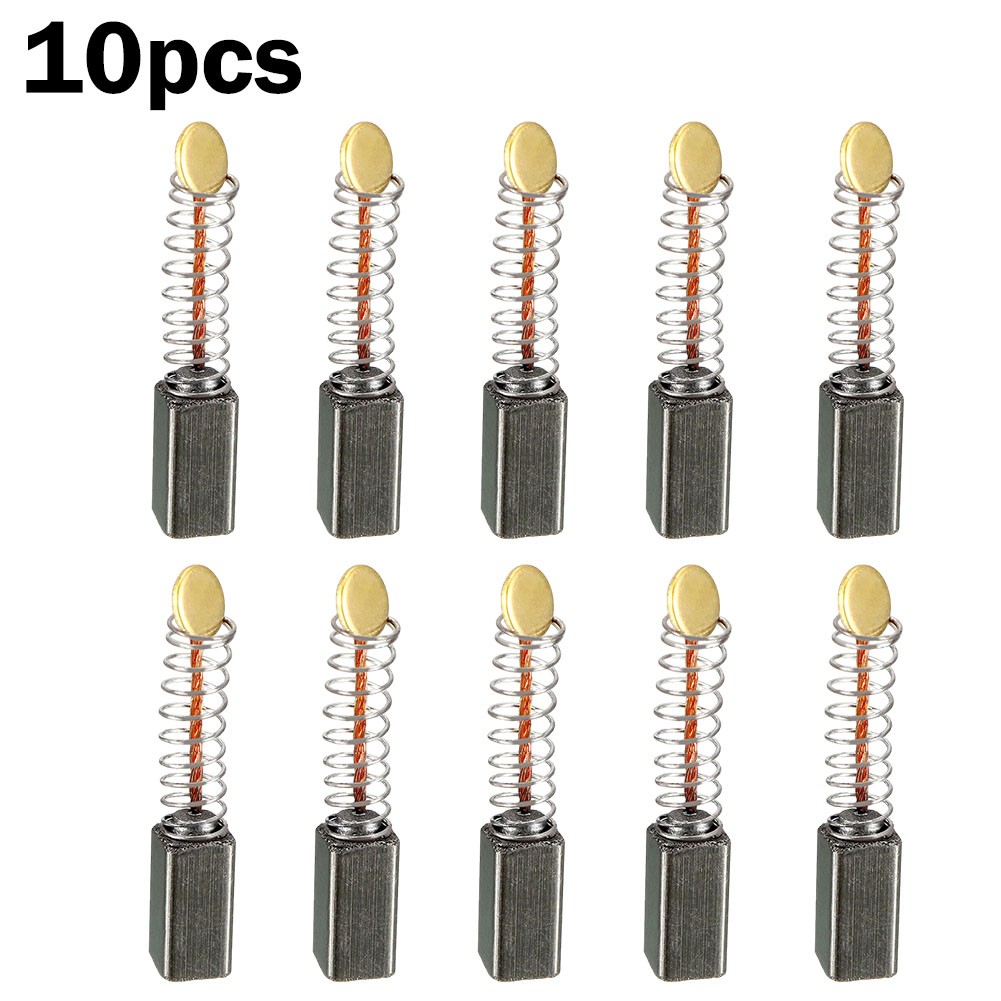 10pcs Carbon Brushes Main Components Of Electric Drills And Other Power Tools 11mmx5mmx5mm