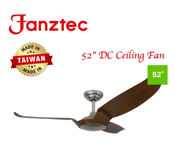 FANZTEC 52" DC Ceiling Fan With Remote Control Lazada Singapore