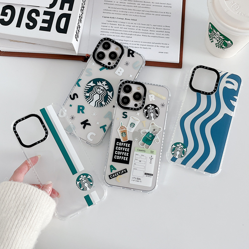 Starbucks series Iphone Case 12 Pro trend 13Promax Case For Iphone 7 ...