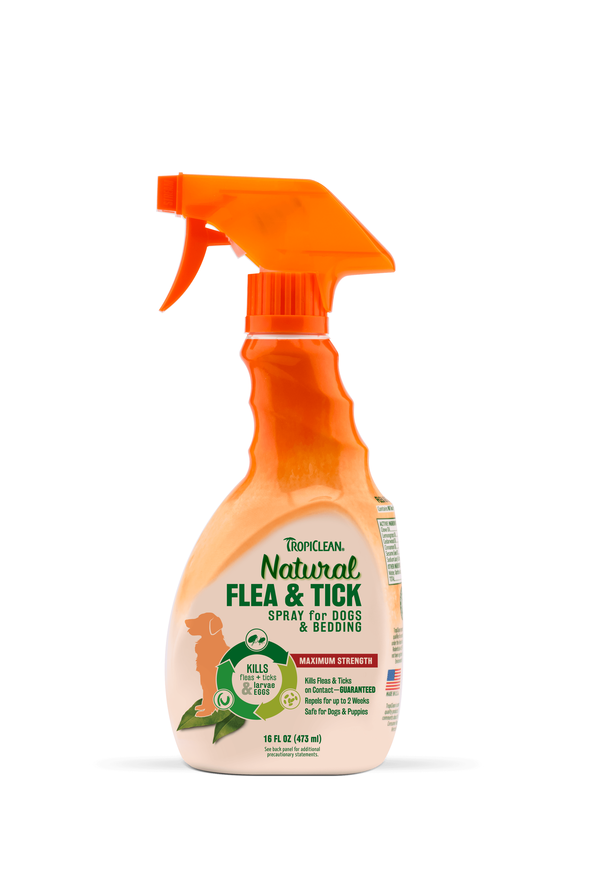 Sữa Tắm & Xịt Ngừa Ve Bọ Chét Cho Chó Tropiclean Natural Flea & Tick