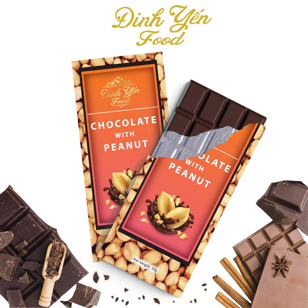 Chocolate Đậu Phộng siêu ngon 50gram