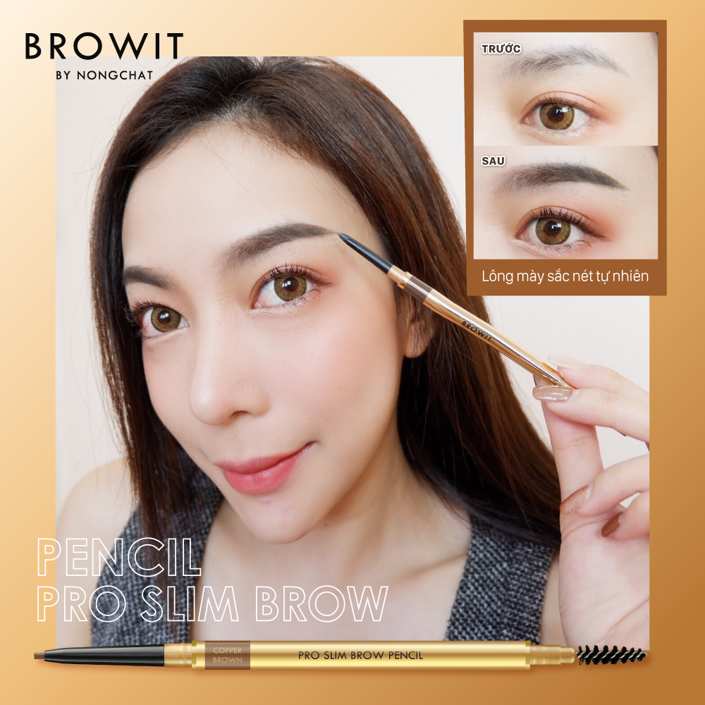 Chì Kẻ Mày Siêu Mảnh Browit Pro Slim Brow Pencil 0.06g
