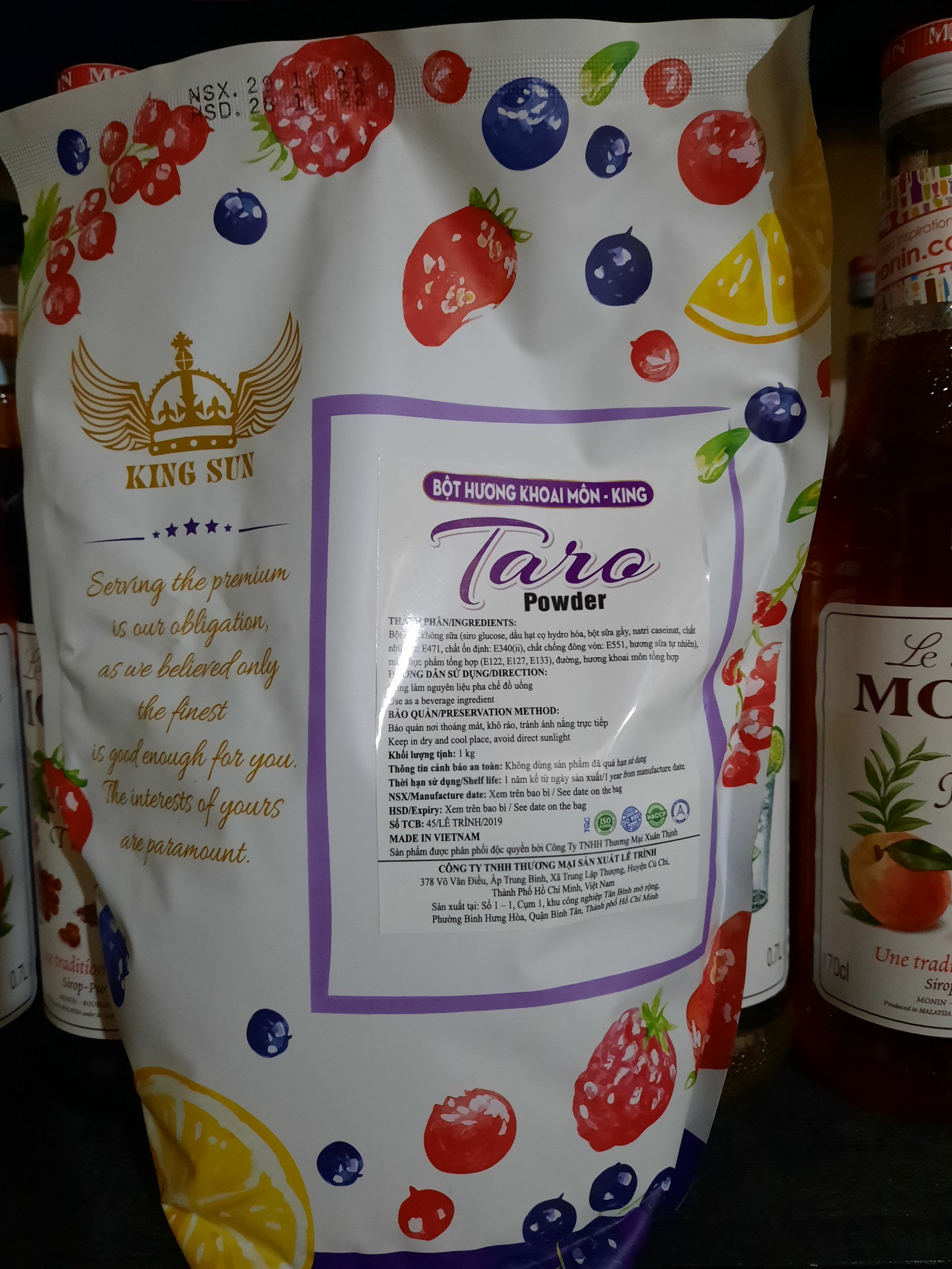 Bột Khoai môn Kingsun gói 1kg