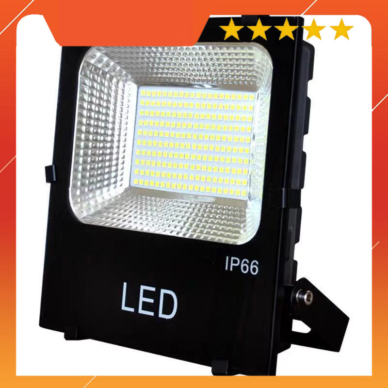 Đèn pha led flood light 100w ip66 - đèn chiếu sáng sân bóng - mặt kính - chống bụi , chống nước