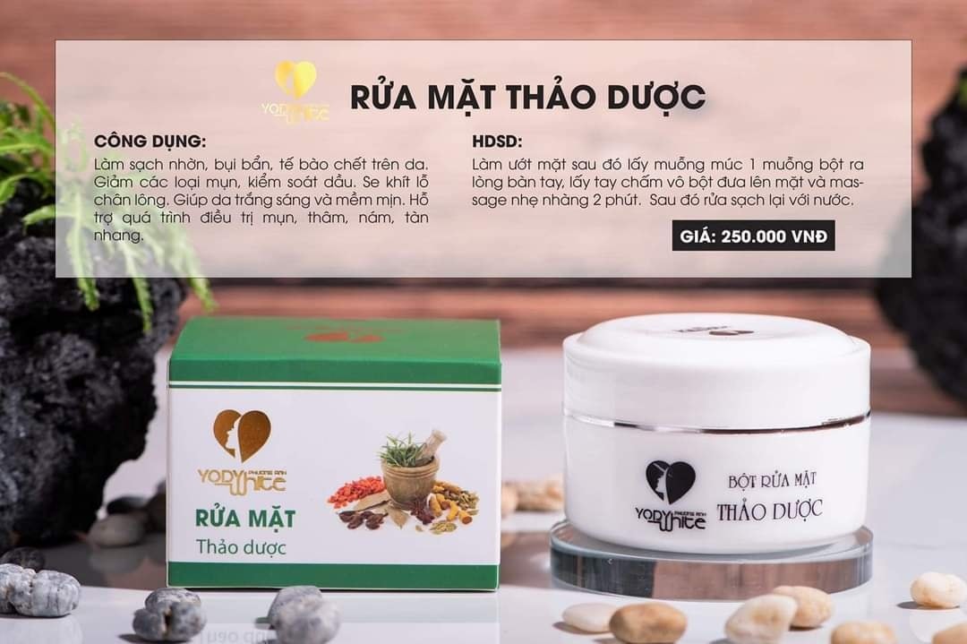 BỘT RỬA MẶT THẢO DƯỢC ĐÔNG ANH