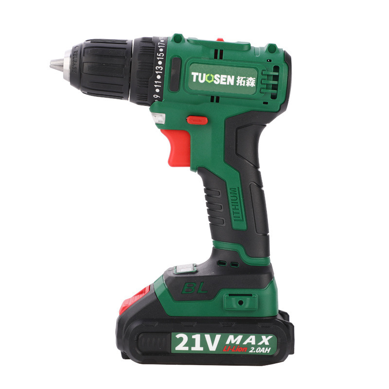 Máy Khoan Pin TUOSEN 21V, 2 PIN 10 CELL